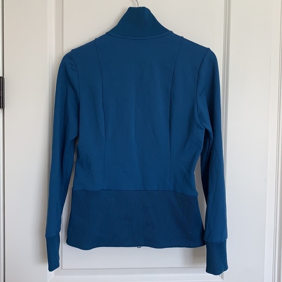 Athleta Ridge Jacket Peacock Blue M - Picture 5 of 7